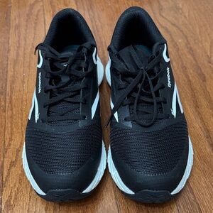 Reebok Black and White Men's Athletic Running Shoes steel toe shoes